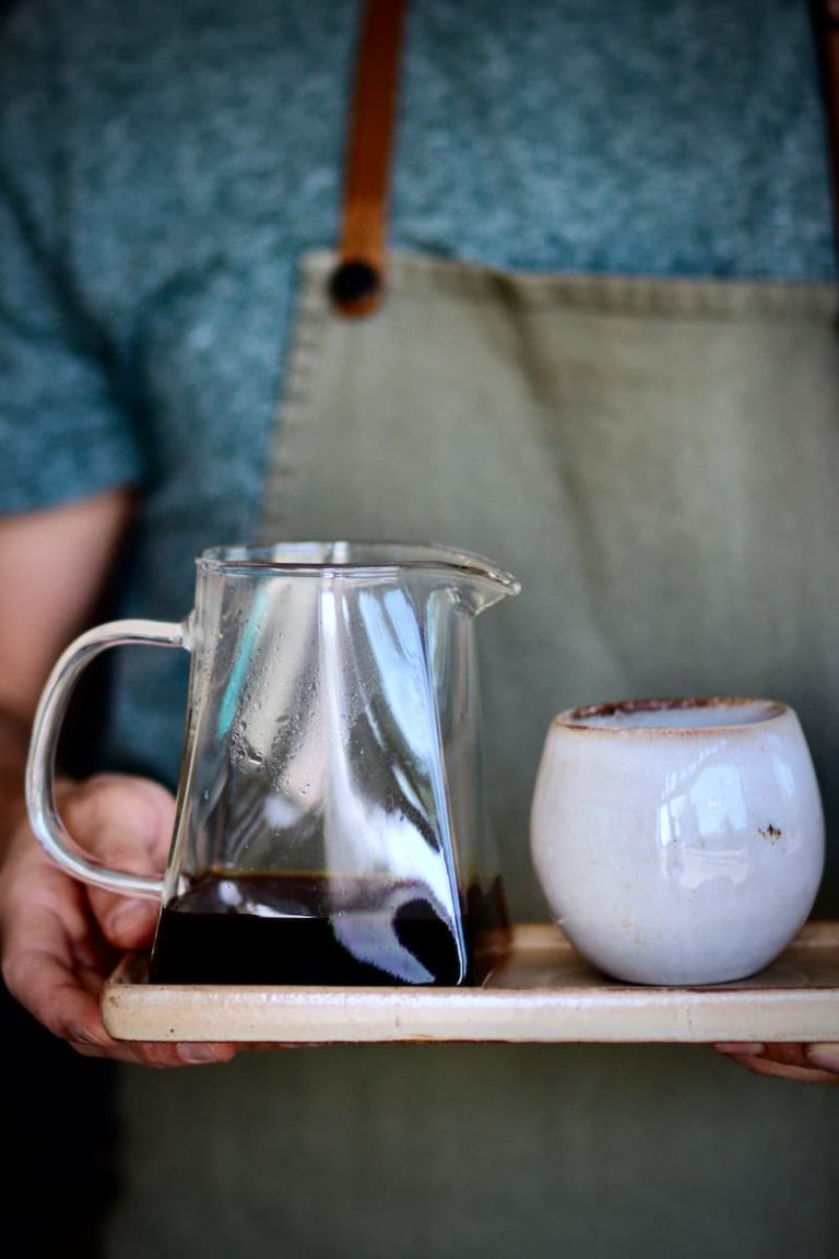 Pour Over Coffee serving at The Artisan