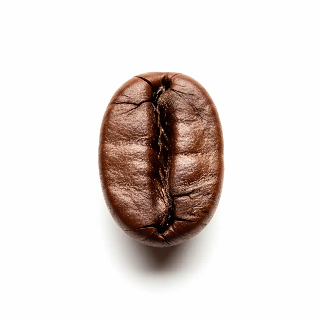 Detaljeret visualisering af kaffebønnen fra The Artisan